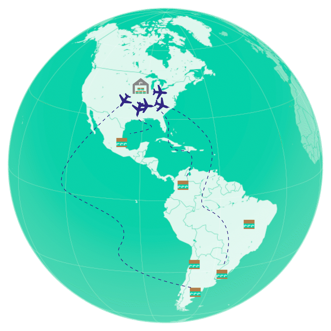 Mapa mundial animado